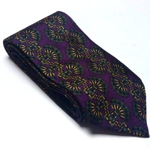 Christian Dior Monsieur Men's Tie Collection 100% Silk Made in the USA Purple